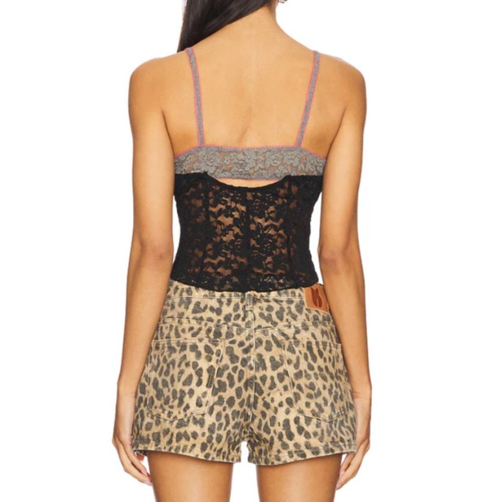 NWT Free People All Day Lace Cami / After Dark / Size Small - Picture 8 of 9